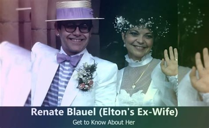 Renate Blauel Is Elton John's Ex-wife Who Sued Him — Facts about the Singer's Former Spouse