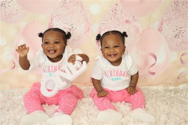 Erica Dixon's Twins Eryss and Embrii Celebrate Their 2nd B-Day in Matching Peach Tutus & Bows