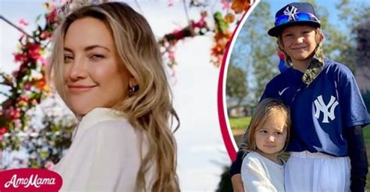 Kate Hudson's Kids Share a Hug at Her Son Bing's Baseball Game — See Their Cute Faces