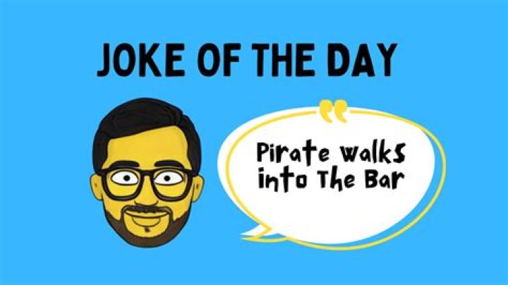 Daily Joke: A Pirate Walks into the Bar and Has a Conversation with Young People