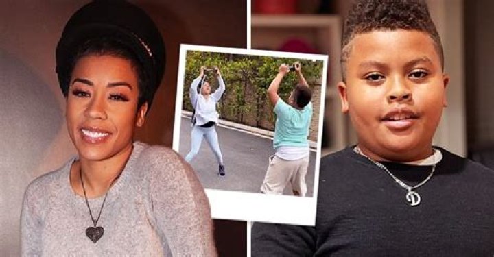 Keyshia Cole Shows off Her Joint Workout with Son Daniel Gibson Jr Using Dumbbells in a Video