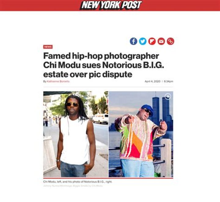 Acclaimed Hip-Hop Photographer Chi Modu Passes Away at 54, Family Asks for Privacy