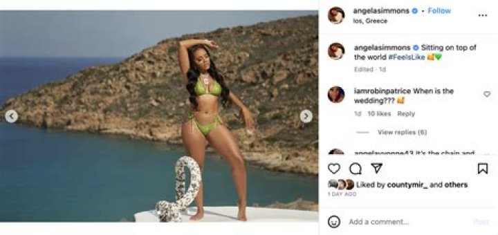 Angela Simmons Flaunts Her Legs in a Revealing Yellow Dress in New Photos