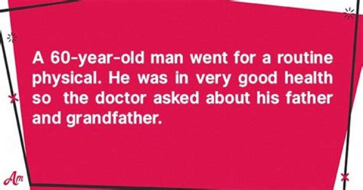 60-Year-Old Man Amazes His Doctor during a Physical