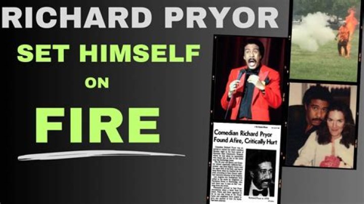 Richard Pryor Once Set Himself on Fire & Suffered Severe Burns - Here’s What Happened