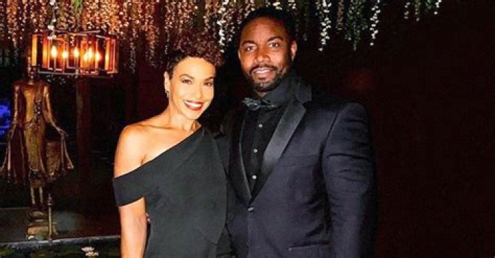 Michael Jai White's Wife Gillian Waters Stuns in Stylish Black Dress with Slit in Sweet Snap with Husband