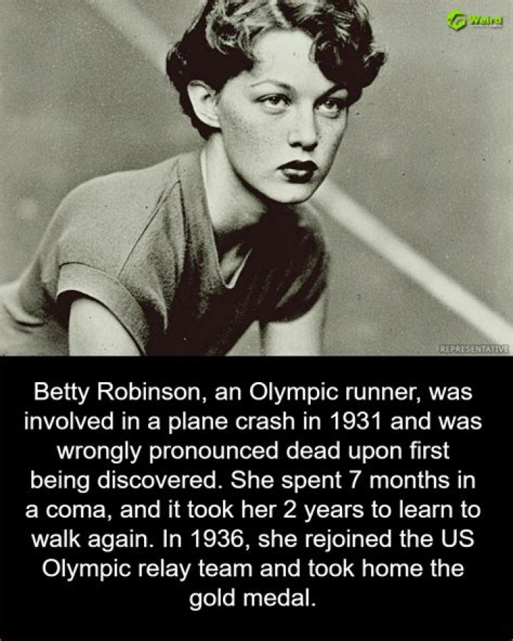 Betty Robinson Was Mistakenly Taken to Undertaker after Her Attempt to 'Cool off' Went South