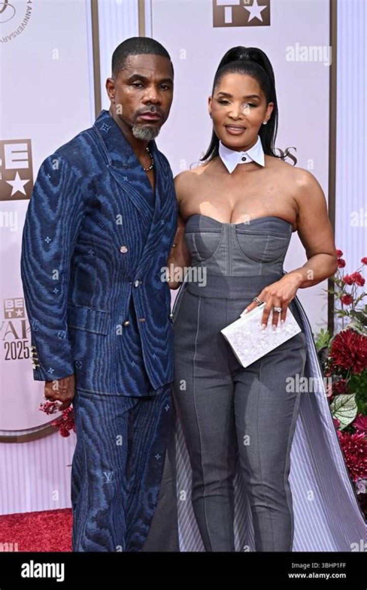 Kirk Franklin's Wife of 25 Years, Tammy Flaunts Legs in Skimpy Denim Shorts Paired with White Blazer in Photos