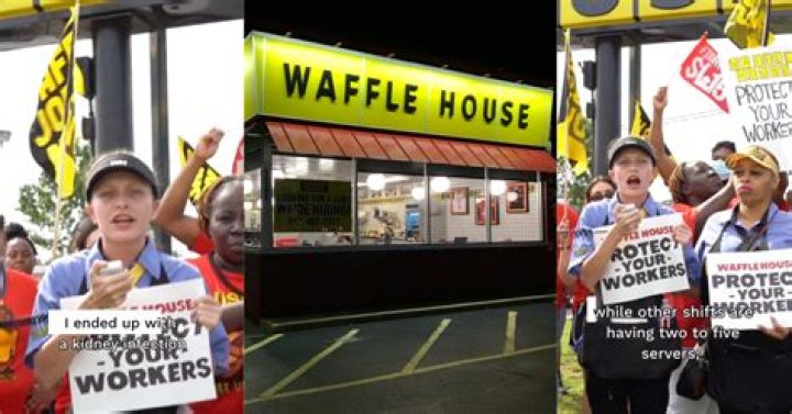 TikTok Video of Waffle House Employee Carrying Her Baby Niece While Working Starts a Debate