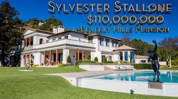 Inside Sylvester Stallone’s $85 Million Beverly Hills Mansion Where He Lives with His Family