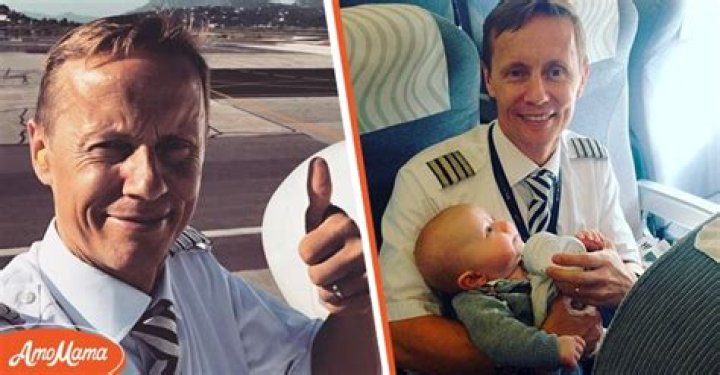 Mom-Of-4 Traveling Alone Can't Calm Her Kids Down So the Pilot Takes One of Them in His Arms