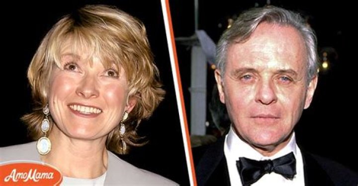 Martha Stewart, Once Married for 29 Years, Dated Anthony Hopkins until She Saw Him in 'Silence of the Lambs'