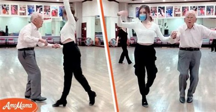 Grieving 96-Year-Old Widower Charms Dancing World Champion with His Moves