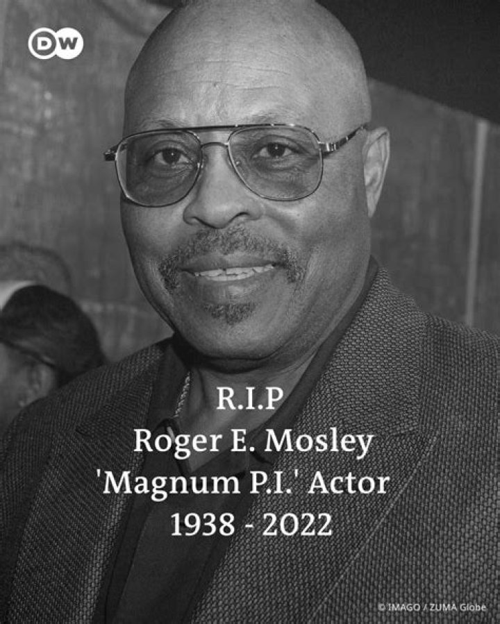  'Magnum PI's Roger E Mosley Died Surrounded by Family a Week after Being 'Paralyzed from the Shoulders Down'