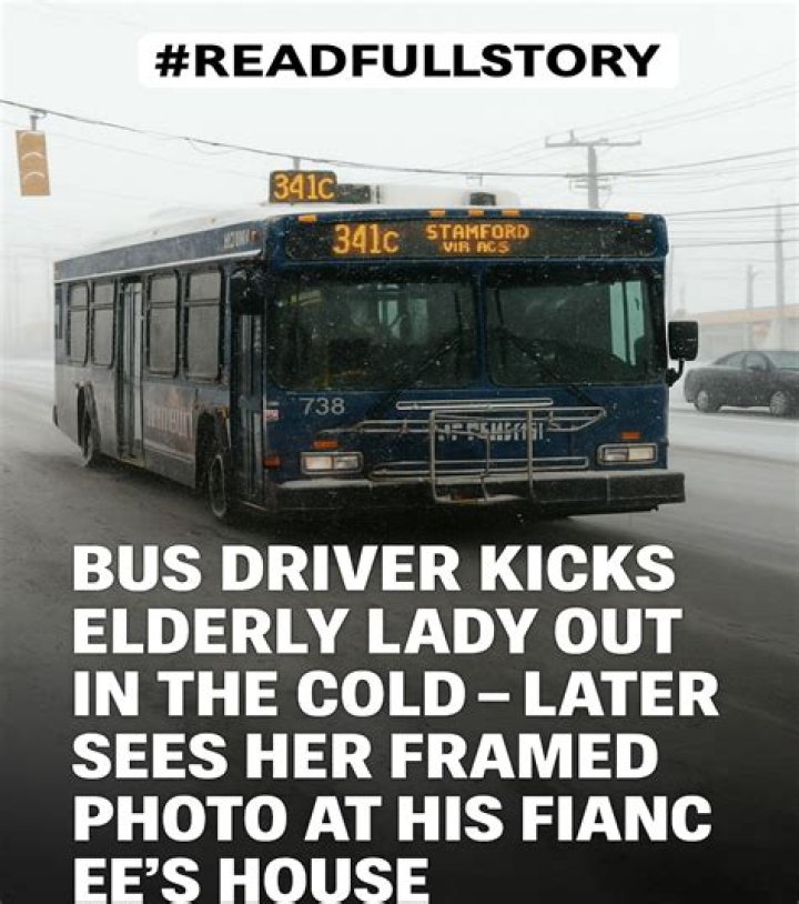 Bus Driver Kicks Out Old Lady Short 75 Cents of Fare, Later Sees Her Photo in Family Album – Story of the Day