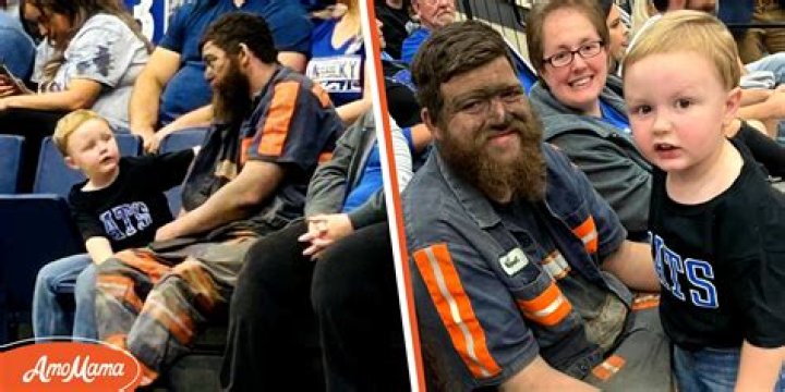 Kentucky Dad Rushes from Coal Mine Shift to Not Miss First Basketball Game with His Son