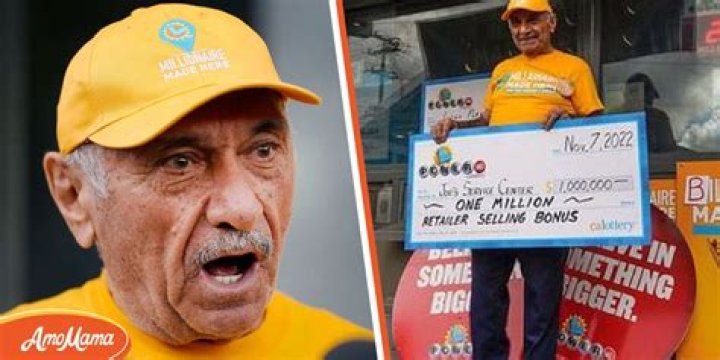 California Grandpa of 10 Gets $1 Million Reward After He Sold A Record $2 Billion Lottery Ticket