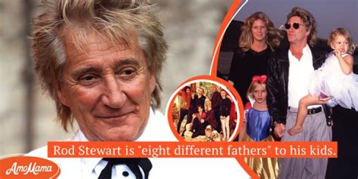 Rod Stewart Managed to Be Doting Dad to All His 8 Kids despite 48-Year Age Gap between Youngest & Eldest One