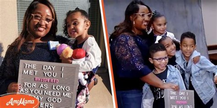 Single Cincinnati Mom of 3 Adopts 2-Year-Old Girl on Adoption Day to Keep Her Close to Her Siblings