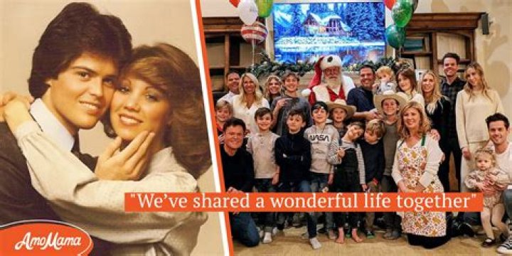 Donny Osmond Shows off the Huge Family He's Built with 'Dear Debbie' in 44 Years at Christmas