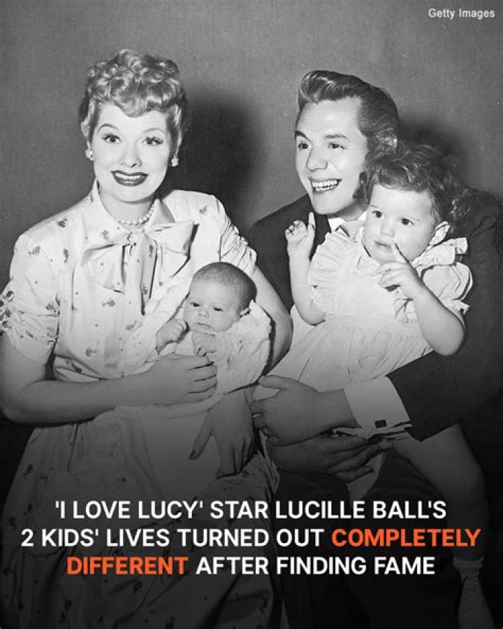 'I Love Lucy' Star Lucille Ball's 2 Kids' Lives Turned Out Completely Different after Finding Fame