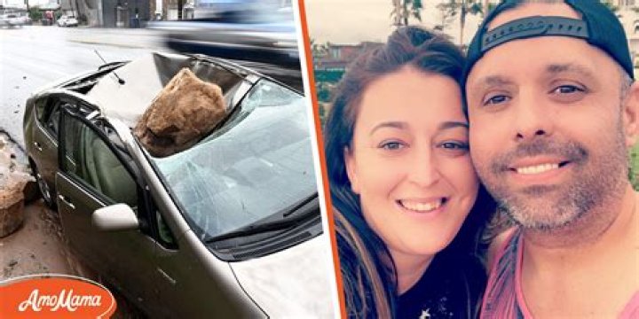 California Dad of 3 Gets Out of Car Minutes Before Boulder Crushes It — His Beloved's Call Saved His Life