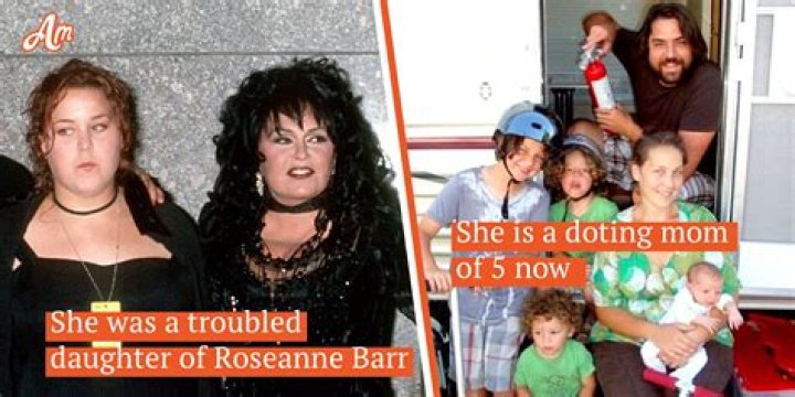 Roseanne Barr’s Daughter Was a Troubled Kid — Now She’s a Doting Mother of 5 Living a Private Life in the Wilderness