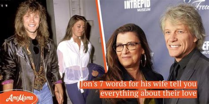 Jon Bon Jovi Unveiled Rare Pic of His School Crush & Wife of 33 Years & Told How Their Long Marriage Still Works