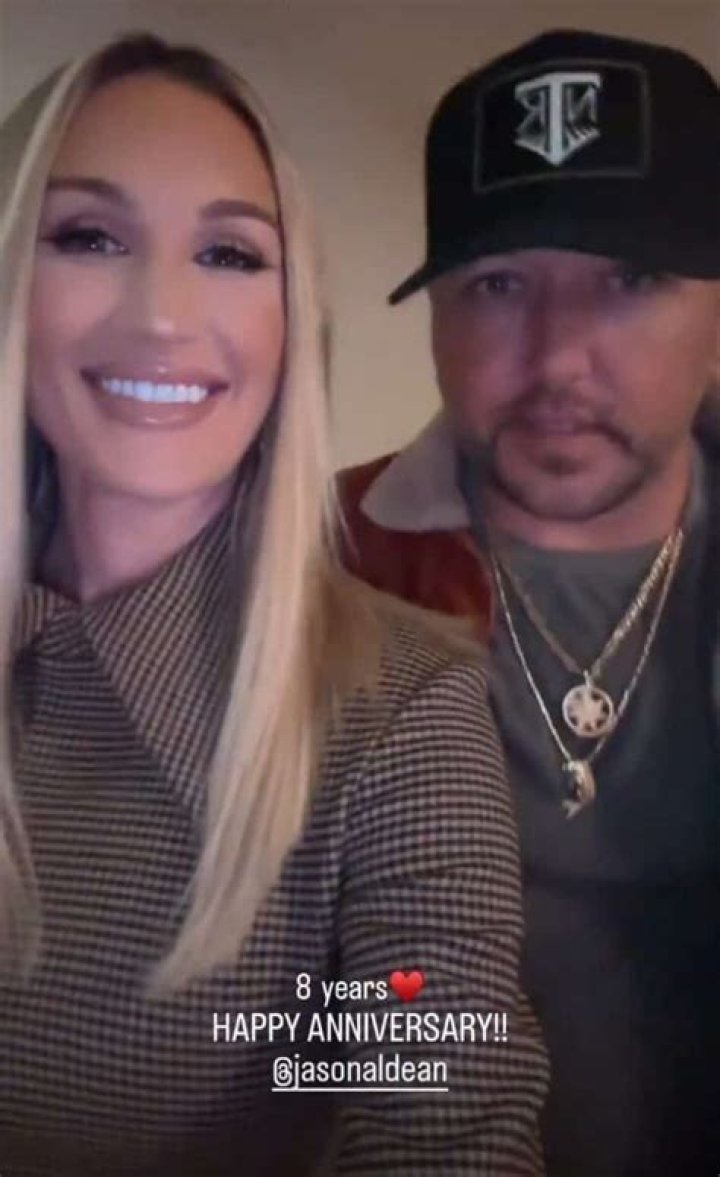 Jason Aldean Celebrates 8th Anniversary with Wife Brittany Who Makes Him the 'Happiest Dude'