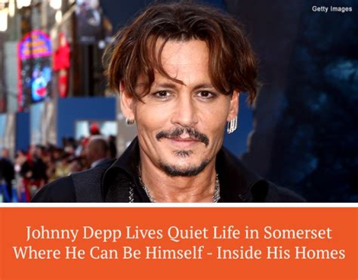 Johnny Depp Lives Quiet Life in UK Where He Can Be Himself - Glimpse at His Multi-Million Dollar Real Estate Portfolio