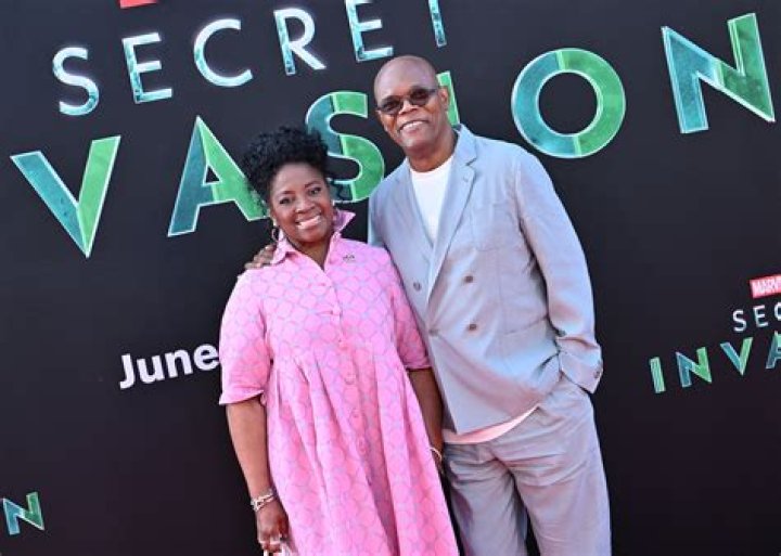 Samuel L Jackson & Lookalike Daughter Hug in Rare Pic