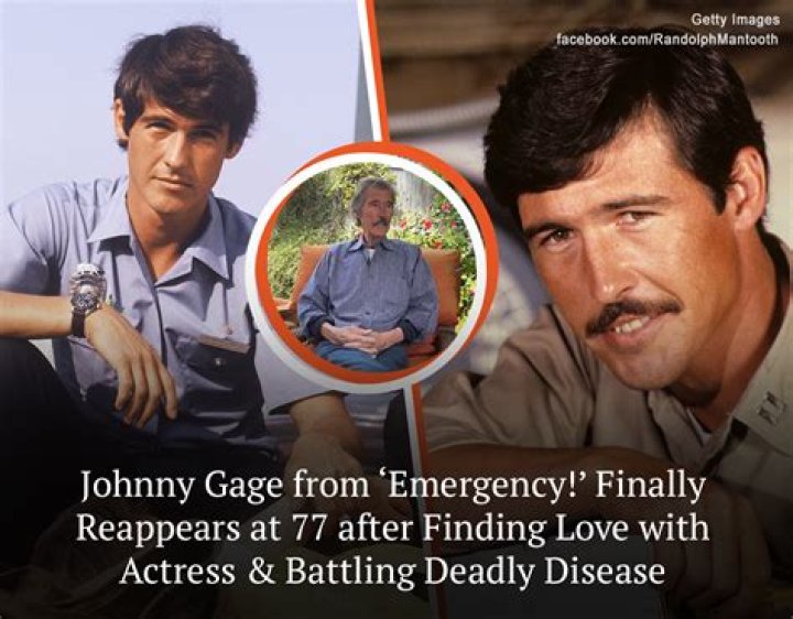 Johnny Gage from 'Emergency!' Found Love with Actress & Is Recovering from Cancer - He Was Finally Seen Online