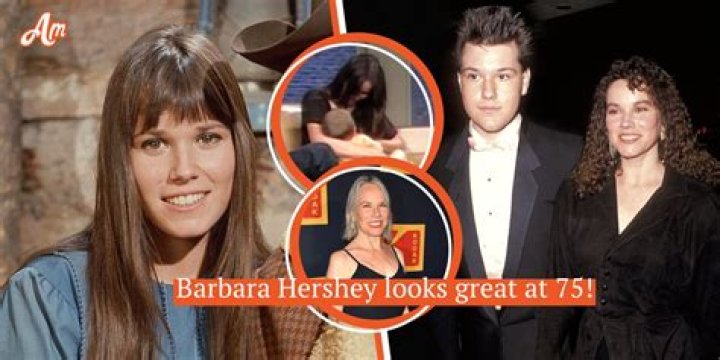 'The Monroes' Barbara Hershey, 75, Beams in Rare Outing after Breastfeeding Son on Live TV Ruined Her Career