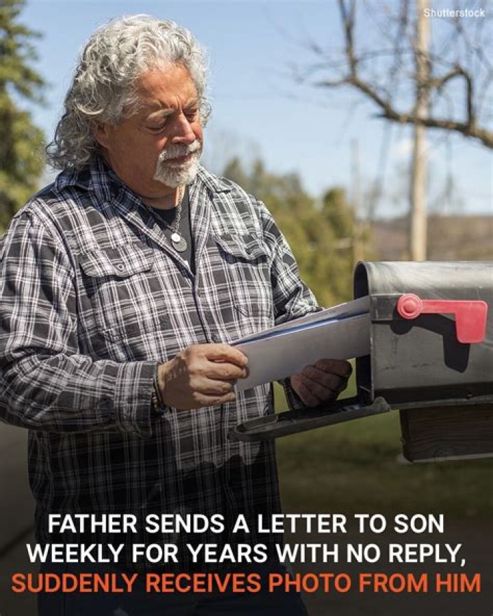 Son Responds to Father’s Weekly Letters after Years with a Sudden Photo – Story of the Day