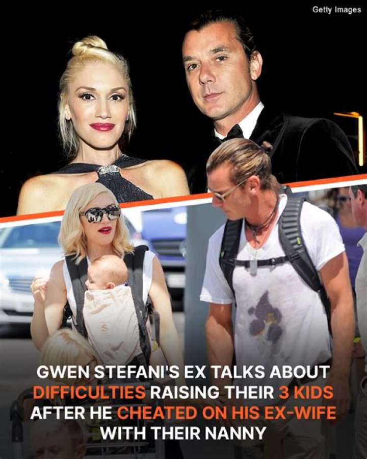 Gwen Stefani’s Ex Says They’re Not Co-parenting Their 3 Sons Years after He Allegedly Cheated with Their Nanny