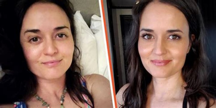 Danica McKellar's Vacation Mood as She Posts Makeup-Free Pics with Son