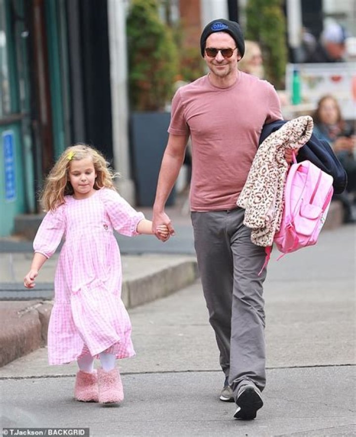 Bradley Cooper’s Daughter Jumps Joyfully Alongside Dad during Day Out – Lea Grows up in ‘Different Environment’ from Mom