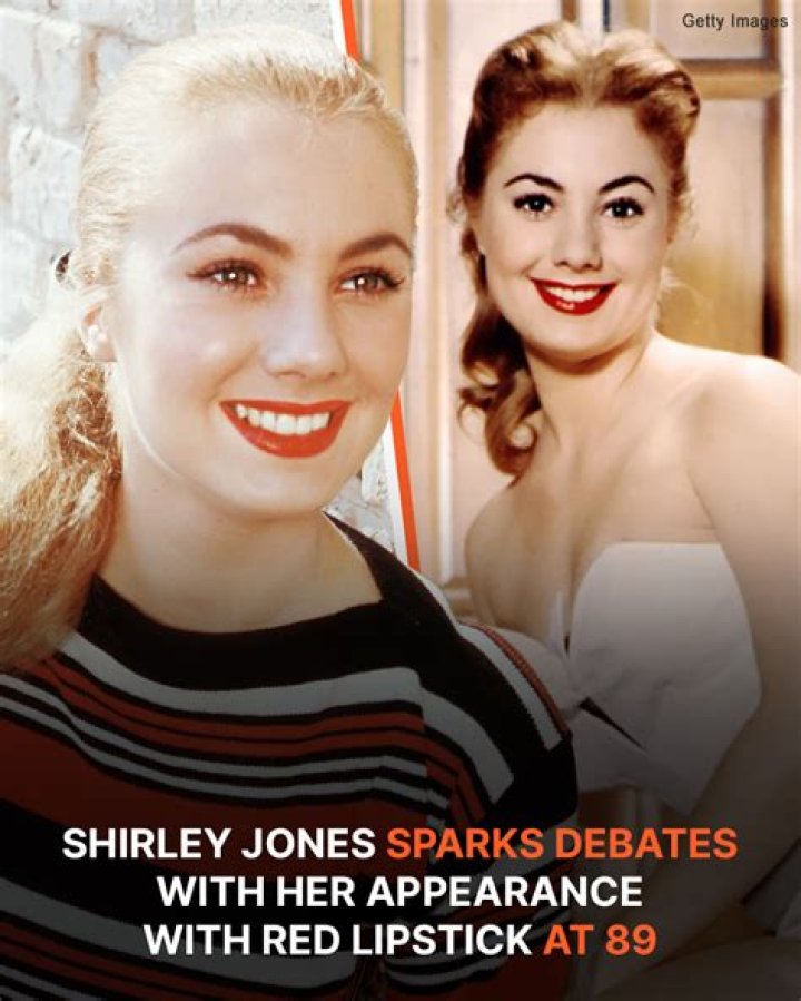Shirley Jones, 89, Defies Her Age Wearing Red Lipstick in New Pic with Son Who Responded to Comment over Her Looks