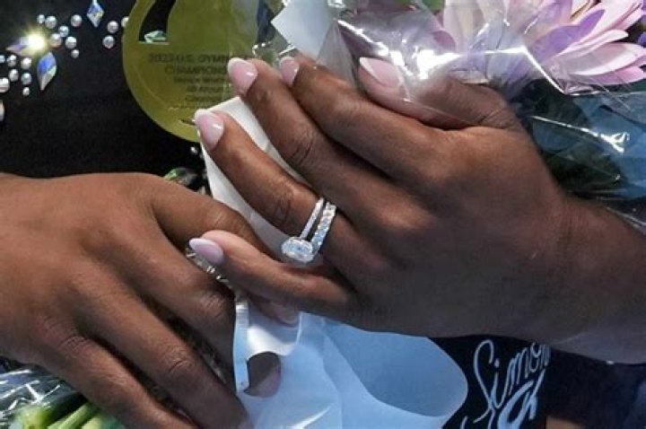 Simone Biles Showed Off Wedding Rings with Her Husband - Fans Criticized His Choice & Said It Looks 'Girly'