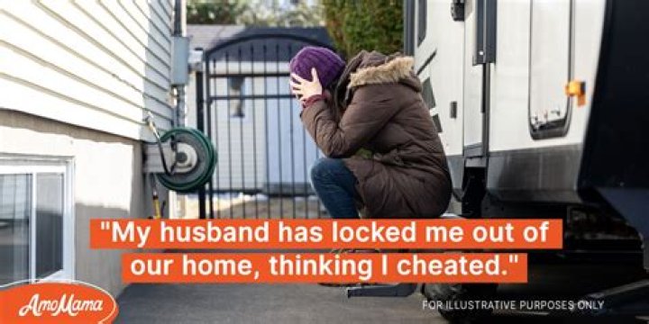 Husband Changes Locks and Throws Wife Out Thinking She Cheated – She Proves Him Wrong