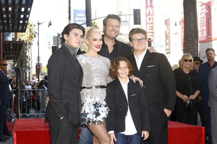Gwen Stefani Beams Next to Her 3 Grown Sons the Youngest of Whom Dressed Like Blake Shelton: 'So Handsome'