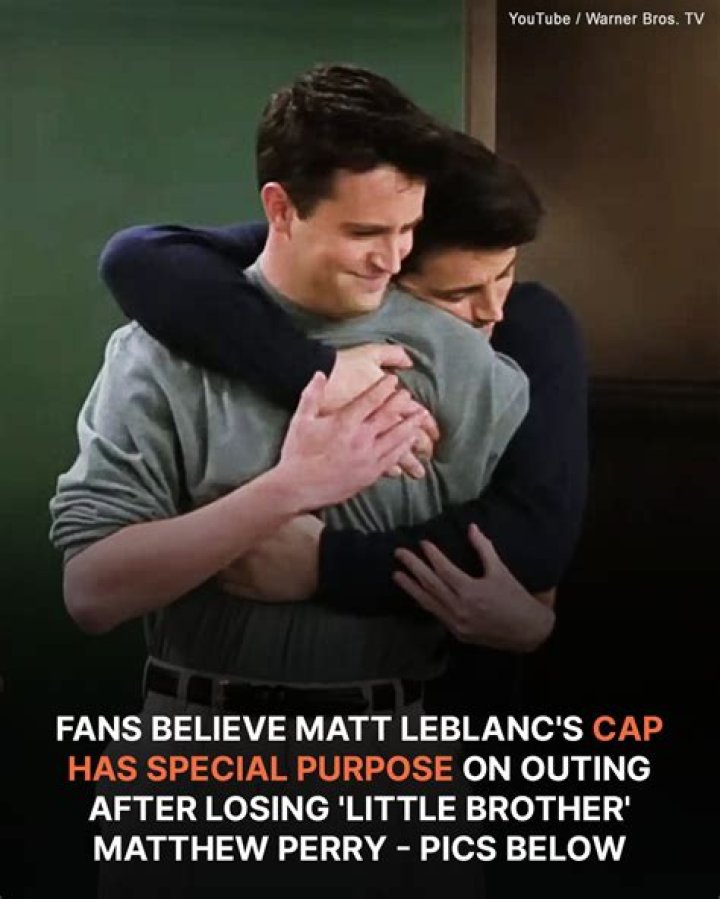 Matt LeBlanc's Cap in an Outing since Matthew Perry's Death Sparked 'Friends' Fans Reaction
