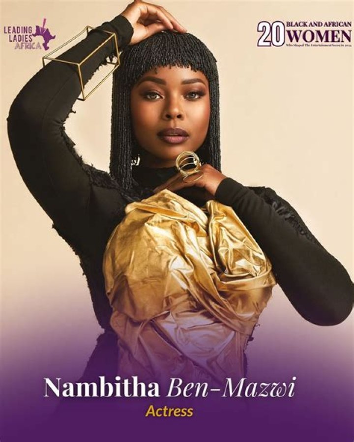 Nambitha Ben-Mazwi: The 'Black Is King' Star with a Heart for Philanthropy