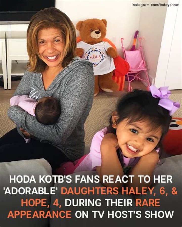 'This Was Adorable': Hoda Kotb's Fans React to Her Daughters' Haley, 6, & Hope, 4, Rare Appearance on Her Show