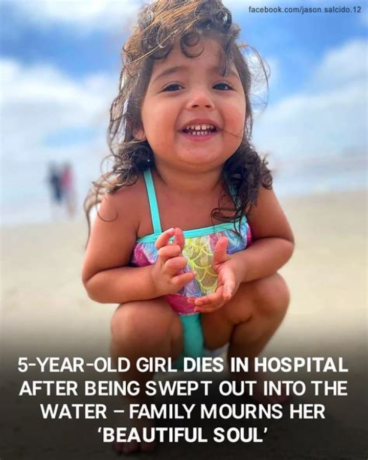 5-Year-Old Girl Dies in Hospital after Being Swept Out into the Water – Family Pays Tribute to a ‘Beautiful Soul’