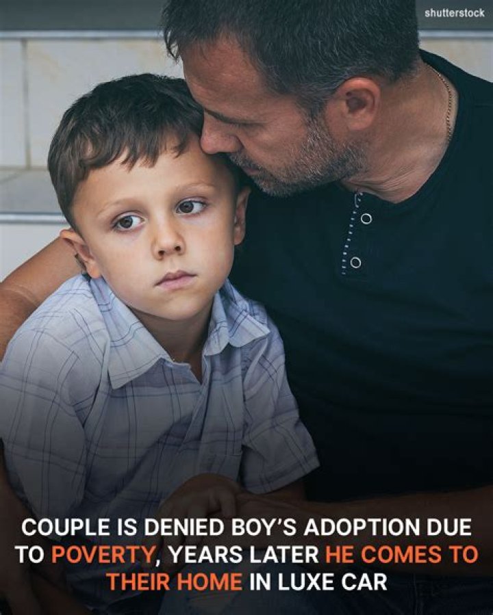 Couple Is Denied Boy’s Adoption Due to Poverty, Years Later He Comes to their Home in Fancy Car – Story of the Day