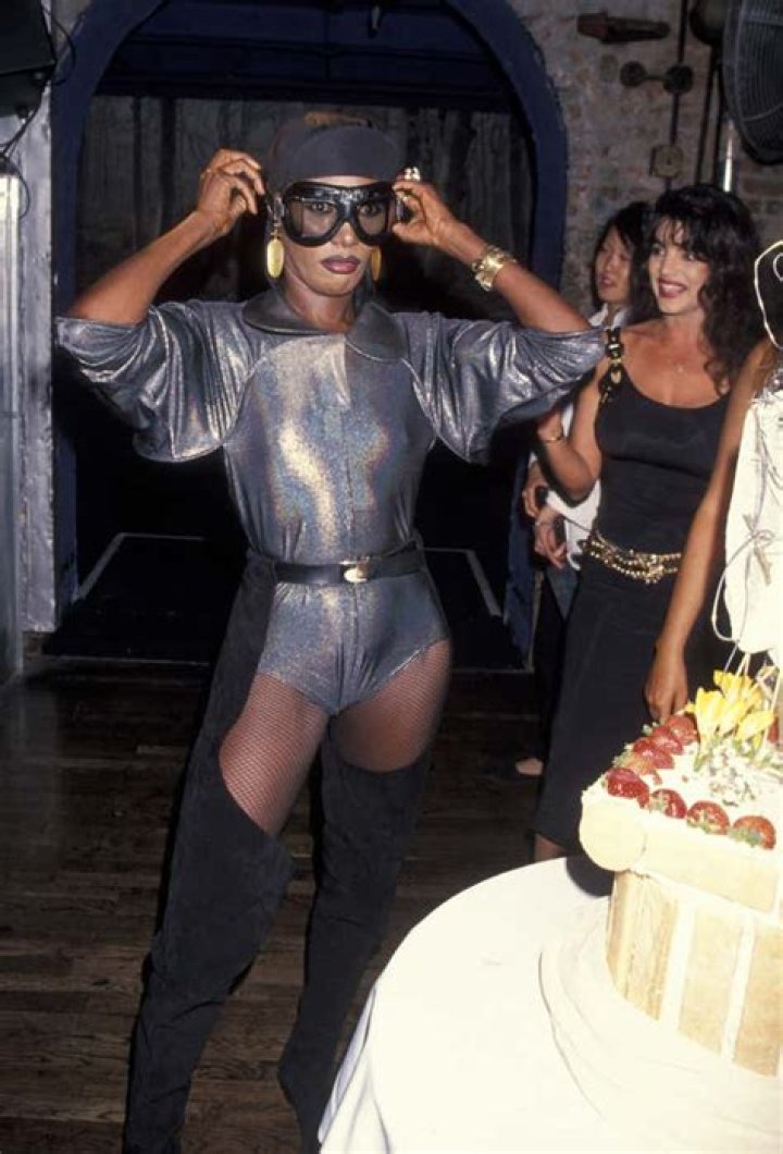 Remember fierce 80s pop icon Grace Jones? She has a handsome son who looks nothing like her