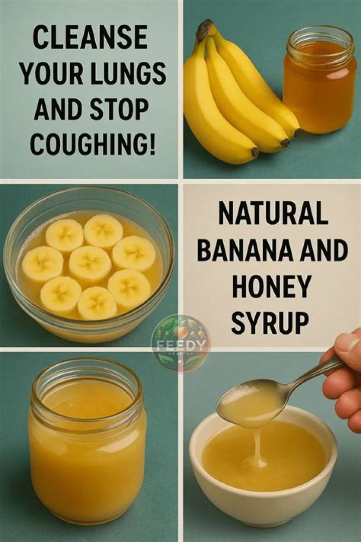 Banana and just 2 more ingredients can help for cough relief