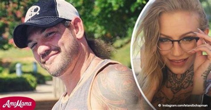  Leland Chapman is beaming while embracing his wife in recent photo