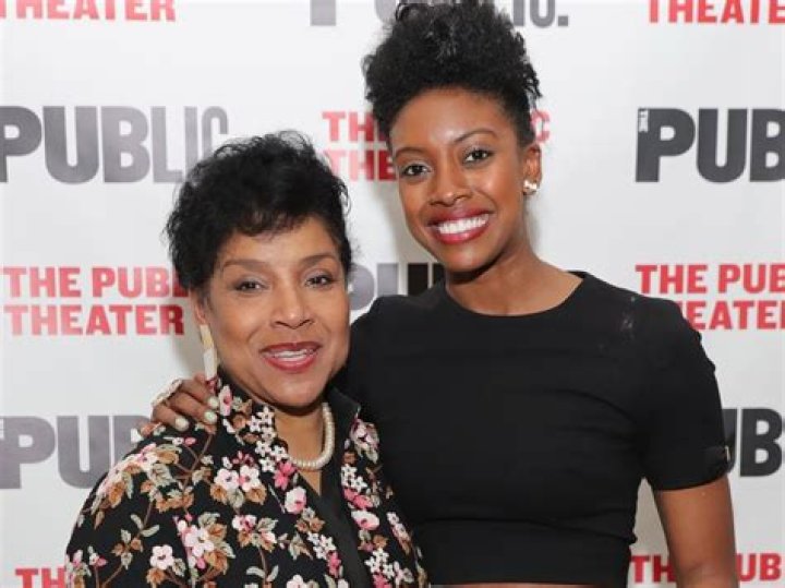 Phylicia Rashad's only daughter turns heads in red off-shoulder dress in rare photo with father